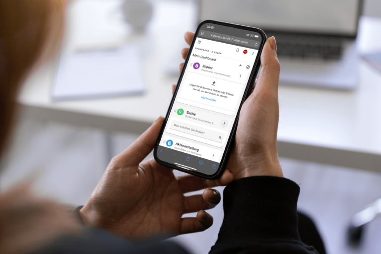 Belege einfach am Smartphone hochladen